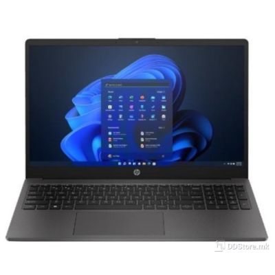 HP NB 250 G10 15.6" FHD i5-1335U, 8GB, 512GB SSD, Iris Xe, FreeDOS, Dark Ash Silver