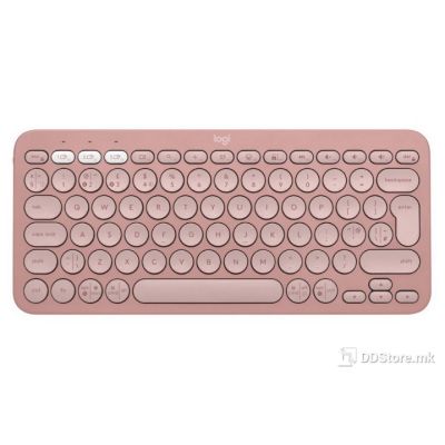 Keyboard Logitech Wireless Pebble Keys 2 K380s Tonal Rose