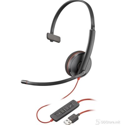 HP Poly BW C3210  USB-A BLK HS