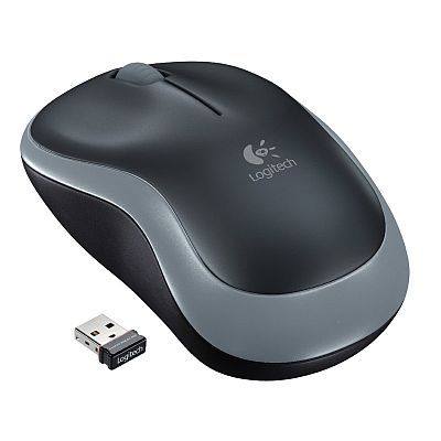 Mouse Logitech Wireless M185 Swift Grey