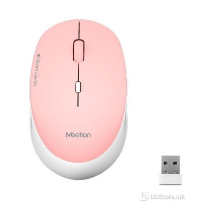 Meetion Mouse R570 Pink, 2.4G Wireless