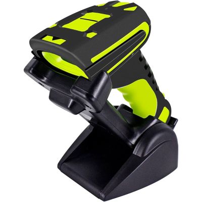 BarCode Scanner Symcode MJ-1911 433 Laser 2D USB/BT Wireless Black Qi Charging