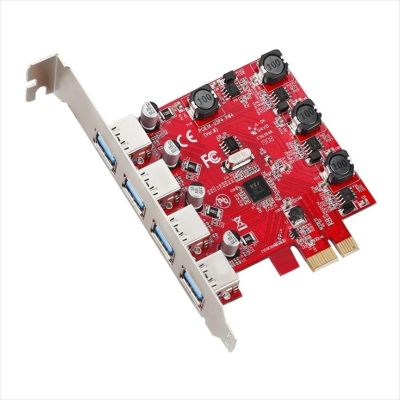 CONVERTOR PCI-E TO 4 X USB 3.0 DIEWU TXB006 Chipset:VL805