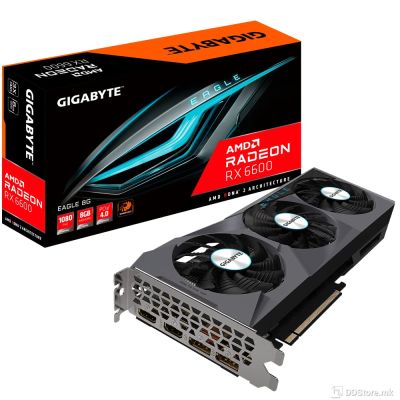 Gigabyte Radeon RX 6600 EAGLE 8GB (GV-R66EAGLE-8GD)