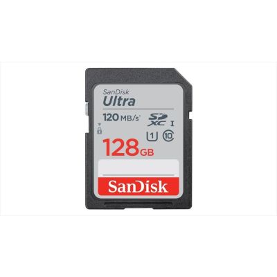 MEMORY CARD SANDISK ULTRA SDHC UHS-I 128GB 120mb/s SDSDUN4-128-GN6IN