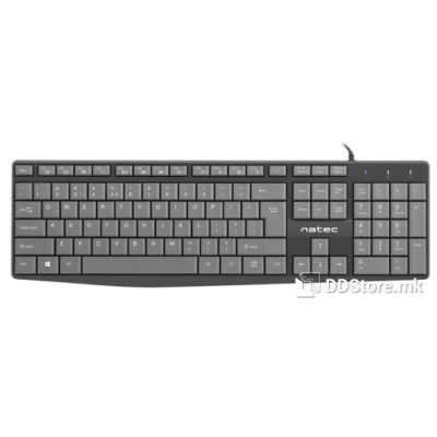 Keyboard Natec Nautilus Slim Black/Grey