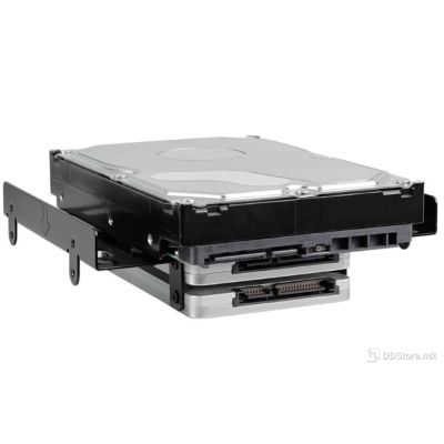 BayExtension Sharkoon 5.25" for 2.5" and 3.5" HDD/SSD Black