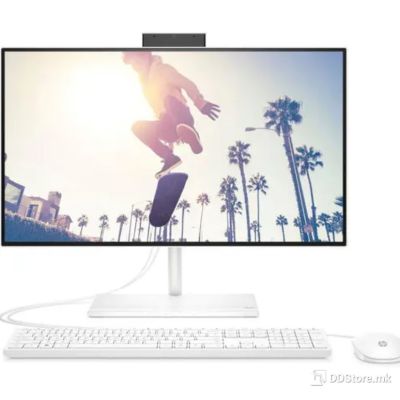 HP PC AIO 24-cb1310nh, i5-1235U, 23.8", 8GB, 512GB SSD, Intel Iris X, FreeDos, Starry White
