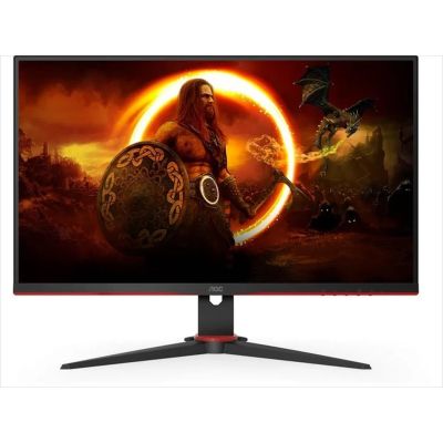 MONITOR 27" AOC 27G2SAE/BK, 1920x1080, VA, 165Hz, Freesync Premium, Adaptive-Sync,  1ms, VGA, DP, 2xHDMI, Speakers