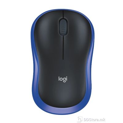 Mouse Logitech Wireless M185 Swift Blue
