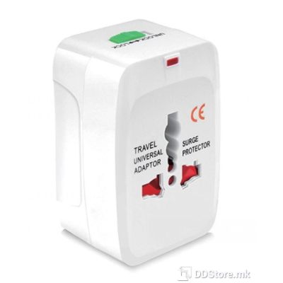 Universal Charger Travel Adapter MeanIT T4 EU/US/UK/AU