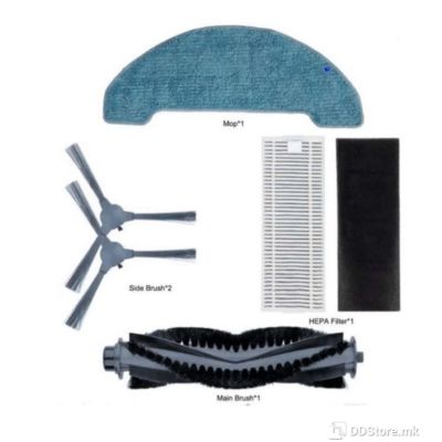 Robot Vacuum Cleaner LENOVO E1 Consumable Pack -Side brush*2+Roller brush*1+Filter*1+Mop*1