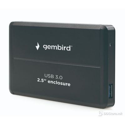 Gembird USB 3.0 2.5' enclosure, black, PN:EE2-U3S-2