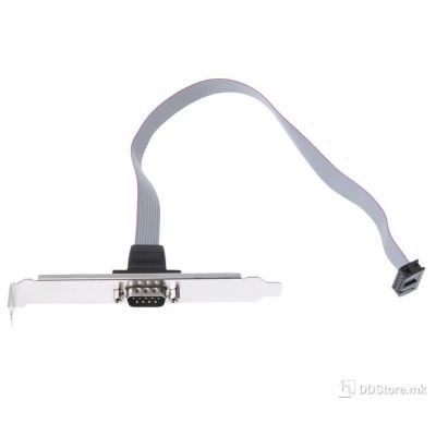 Power Box DB9 COM serial baffle cable 30cm, RS232 extension cable 12cm PCI baffle 9Pin cord