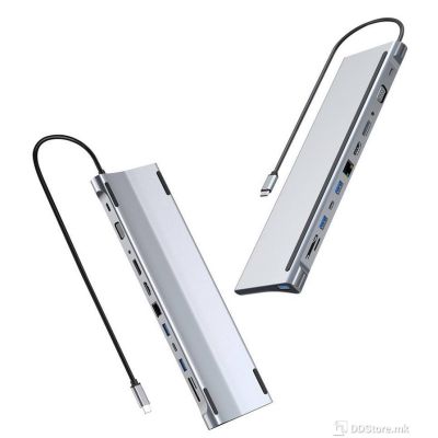 PowerBox 12-in-1 Docking Station – Type-C Multiport Hub