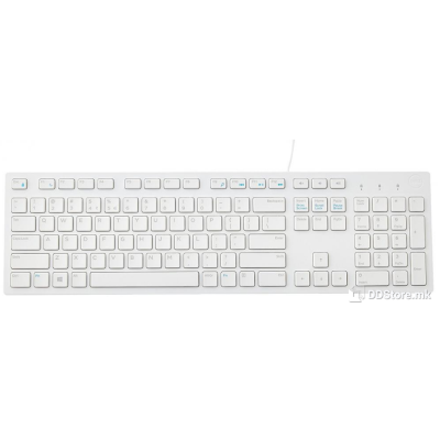 KEYBOARD DELL KB216 USB Multimedia Keyboard - White