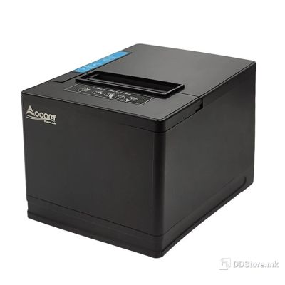 OCOM Thermal Printer Barcode label OCPP-80S 80mm, 300 mm/se, USB, RJ45, serial, Supporting wall mounting