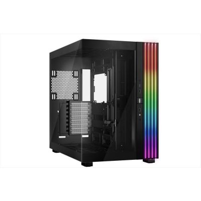 CASE BE QUIET! E-ATX Mid-Tower Light Base 900 DX, w/2x Tempered glass, ARGB LED strips and 2 hubs, inverted layout, Black BGW69