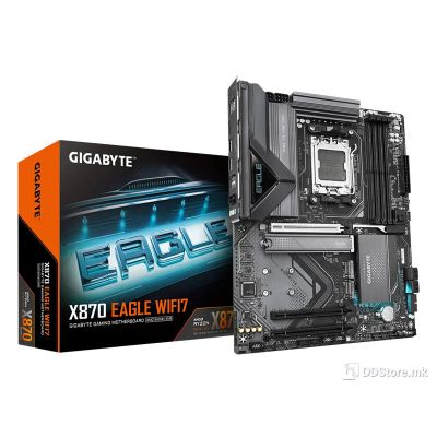 MB Gigabyte X870 EAGLE WIFI7 AM5 DDR5 8000MHz OC/SATA3 3xM.2/ BT5.4/USB3.2/2.5Gb/PCIe 5.0/HDMI