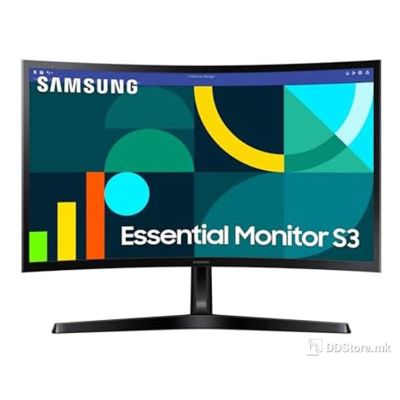 SAMSUNG S24D360GAU 24" Essential S3 (S36GD) Series FHD 1800R Curved 100Hz