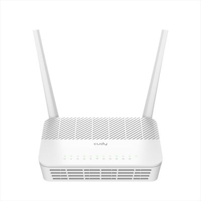 NET ROUTER WIRELESS DUAL BAND Wi-Fi 5 GP1200, AC1200 xPON, w/ 2 antennas, 1 x SC/APC, 4 x LAN 100/1000 ports