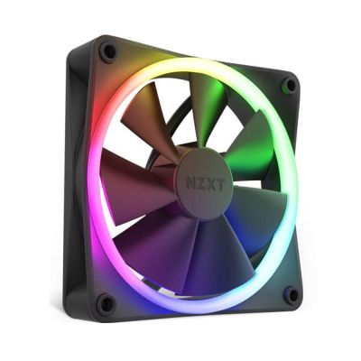 NZXT F120 RGB Black, Advanced RGB Lighting Customization