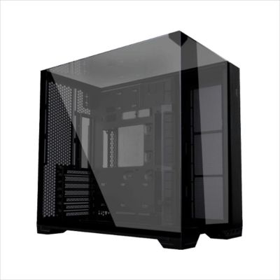 CASE LIAN LI E-ATX O11 VISION Compact Mid-Tower w/2x Tempered glass Black , O11VPX