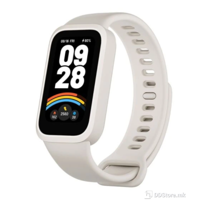 Xiaomi Smart Band 9 Active White Beige, 1.47 inch