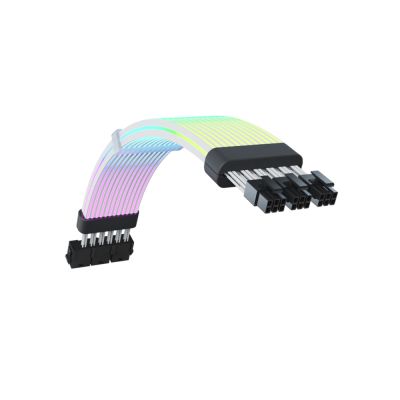 GameMax VGA 3x8pin, VGA extension cable x 3, ARGB light, Length 300mm