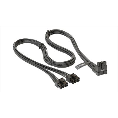 CABLES PSU ATX 12VHPWR SEASONIC 90° 600W 16-PIN TO 2x8 PIN (ONLY FOR SEASONIC)