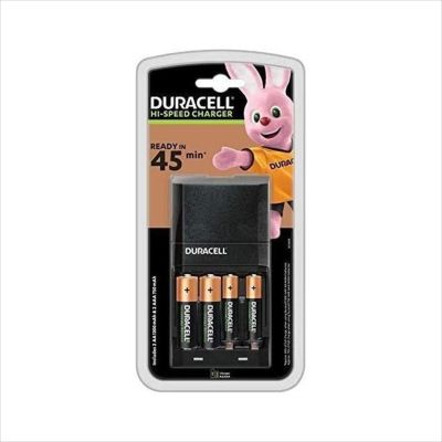 Battery CHARGER DURACELL CEF27 45min w/2xAA 1300mAh and 2*AAA 750mAh, NIMH, 1.2V