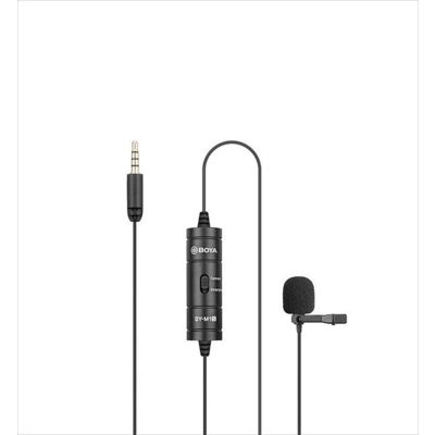 MICROPHONE BOYA Lavalier BY-M1S, 1x 3.5mm jack, 6m cable, Omni-directional