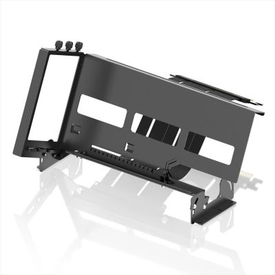 GPU VERTICAL BRACKET KIT EZDIY-FAB PCIe 16x Gen4 w/RISER CABLE 170mm, 45° Black