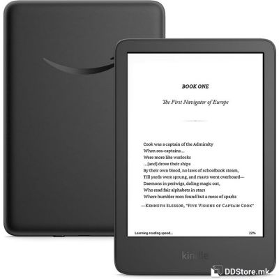 E-Book Kindle 11th Gen 2024 WiFi w/ADS Black