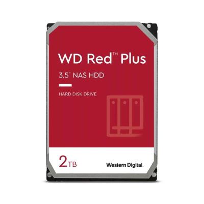 WD HDD 2TB 3.5" SATA III 64MB WD20EFPX Red Plus
