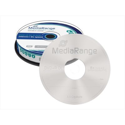 DVD-R 8,5GB DL 8x MEDIARANGE MR466 10pcs