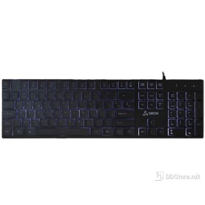 Keyboard SBOX K-22 USB Black Backlight