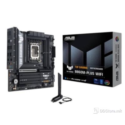 ASUS TUF GAMING B860M-PLUS WIFI, B860 LGA 1851 mATX Motherboard