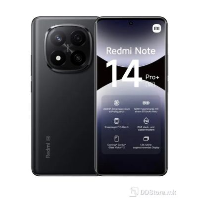 Xiaomi Redmi Note 14 Pro+ 5G 8/256 Midnight Black