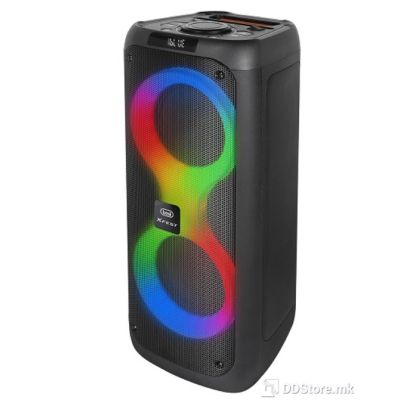 Speaker Trevi XF 480 KB KARAOKE 35W Rechargeable w/Bluetooth, Mic, Trolley, Disco LED