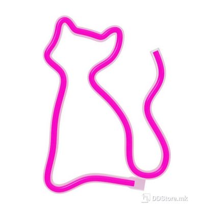 Wall LED Lights Neon Cat FLNE04 Pink