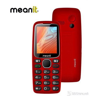Mobile Phone MeanIT Senior 10 Plus Red