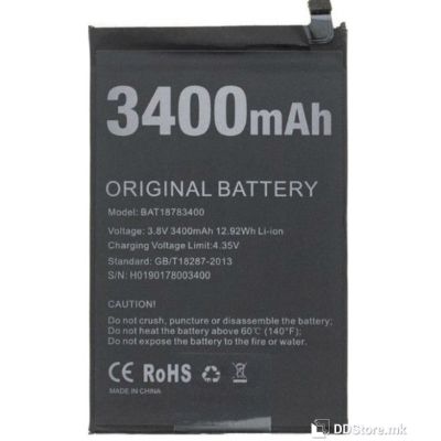 Li-ion Battery DOOGEE X90L - Internal