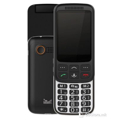 Mobile Phone MeanIT Senior F60 Slide Black