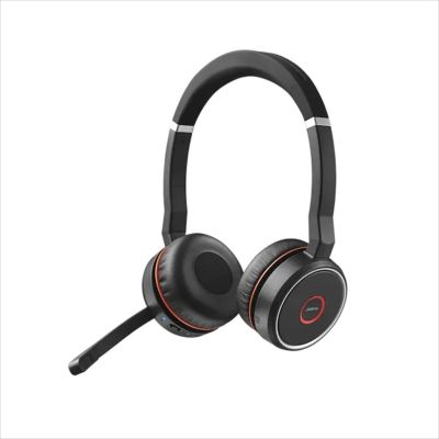 HEADPHONES JABRA EVOLVE 75 SE UC stereo WIRELESS w/mic  7599-848-109
