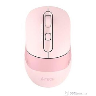 MOUSE WIRELESS USB A4TECH FSTYLER FG10S Silent, FB10C-PINK, Pink