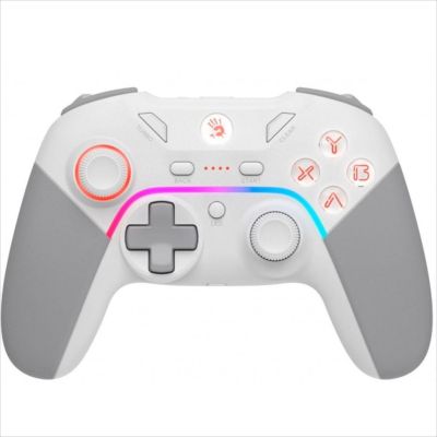 GAME PAD WIRELESS A4TECH BLOODY GPW70,RGB, 2.4G+Wired,PC, PS3, Switch, Android, White, A4-CON-GPW70-WH