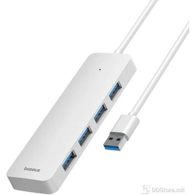 USB HUB 3.0 4-Port Baseus UltraJoy Moon White