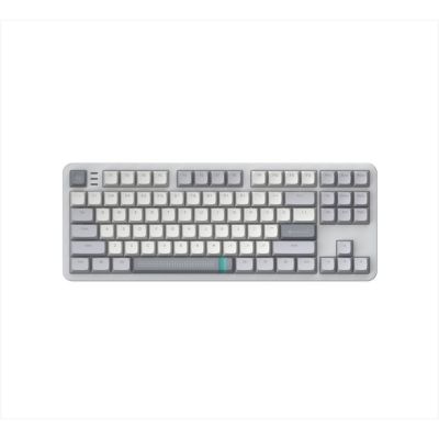 KEYBOARD MECHANICAL DARK PROJECT ALU87A DAYLIGHT TKL HS RGB linear mechanical switches G3ms Zircon, +4 switch +Keycap Language Set ANSI layout