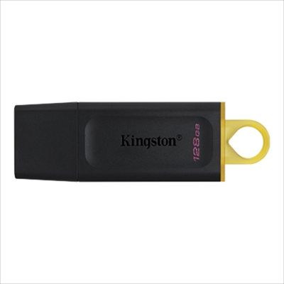 USB Flash Drive 3.2 Gen1 128GB KINGSTON DATA TRAVELER EXODIA ONYX, BLACK DTXON/128GB